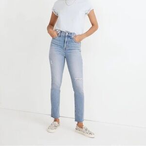 Madewell The Petite Perfect Vintage Jean in Coffey Wash: Worn-In Edition - 32P